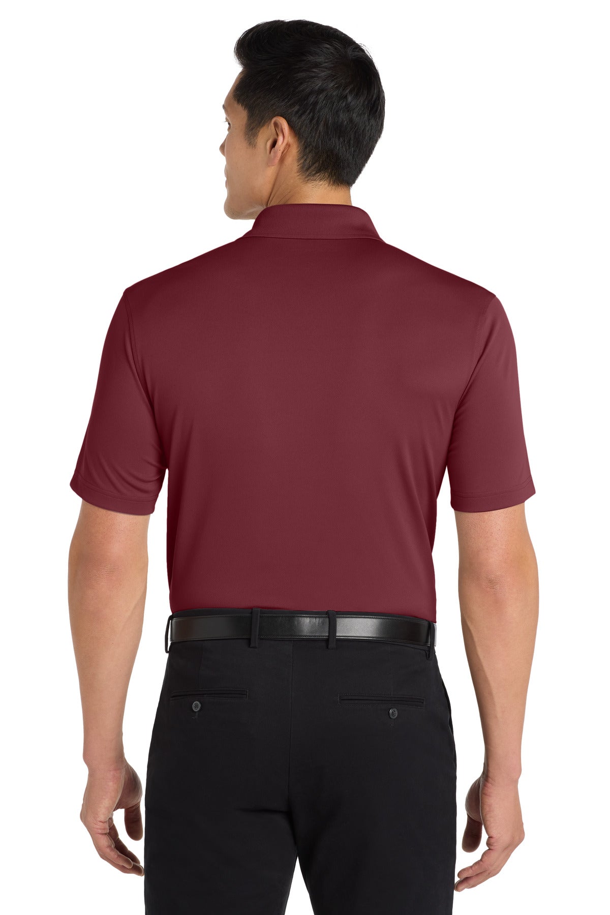 Port Authority K110 modelo espalda color burgundy