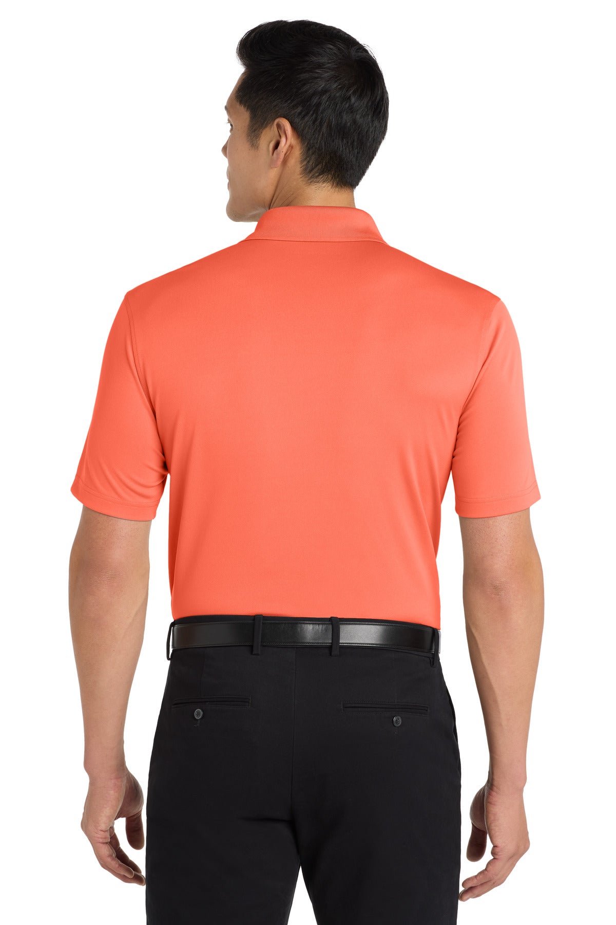 Port Authority K110 modelo espalda color coral-splash